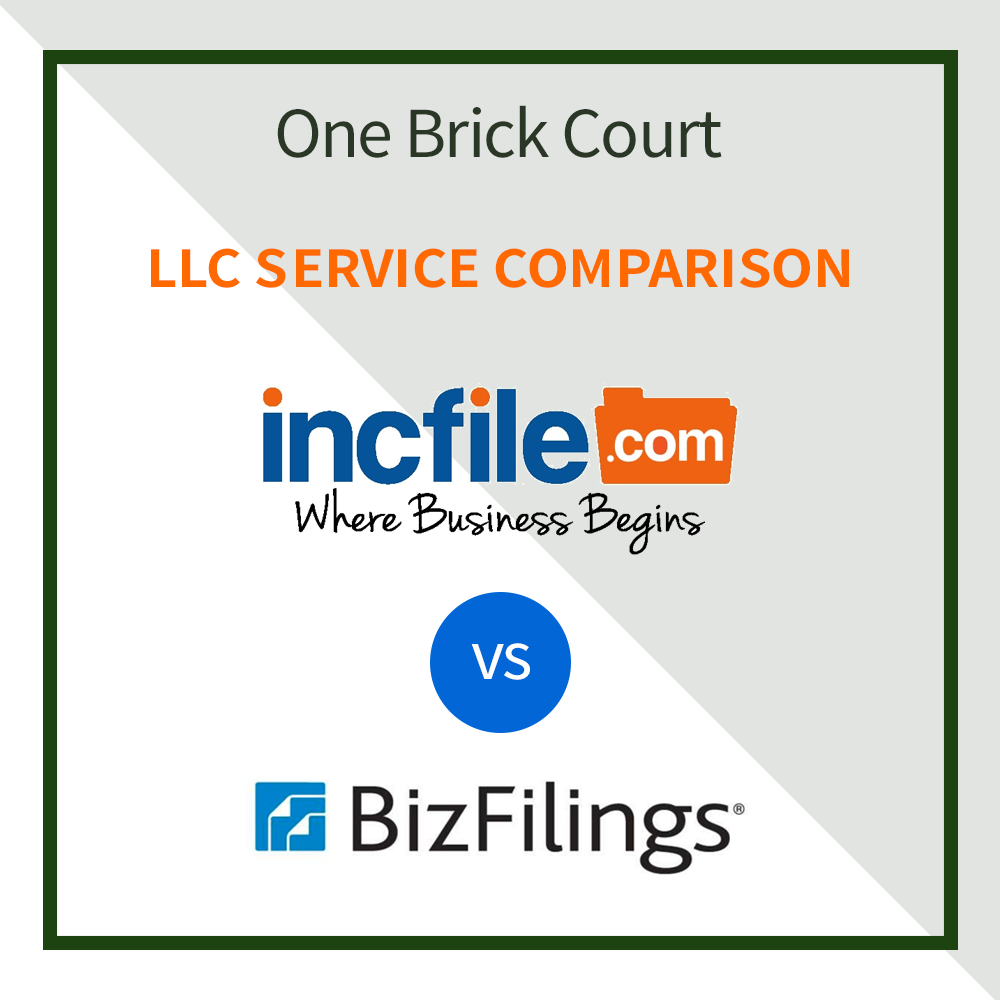 IncFile vs BizFilings